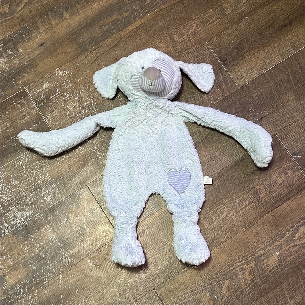 Demdaco Critter Blankie in the Pippin the Puppy
Light Blue